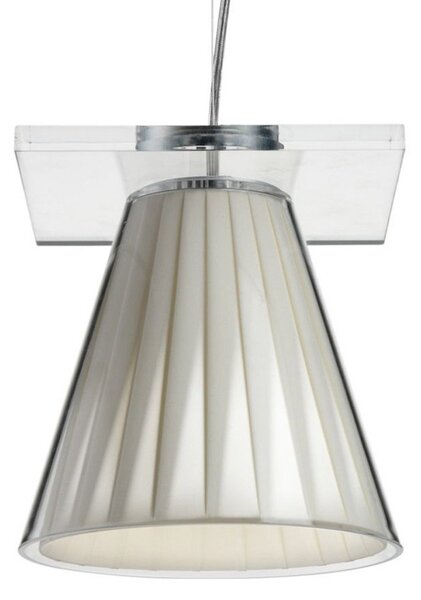Závěsná svítidlo Kartell, Light-Air, Béžová, Obývací pokoj, Plast, Design