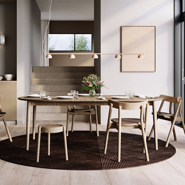 Závěsná svítidlo Northern, Blush, stmívatelné, Obývací pokoj, Kov, Design