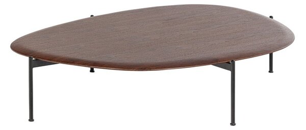 Konferenční stolek v tmavě přírodní barvě 97x121 cm Kota – WOOOD