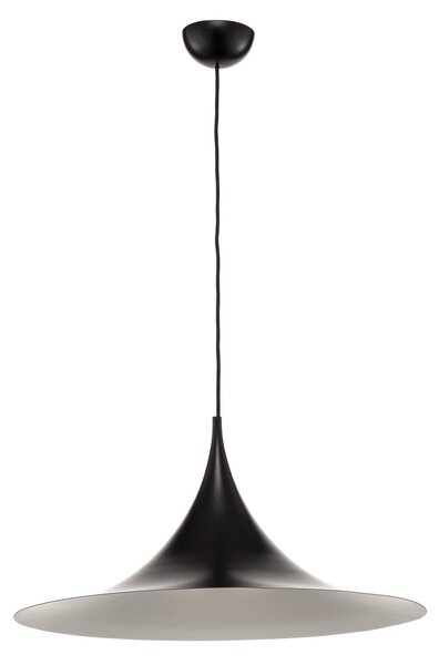 Závěsná svítidlo GUBI, Semi, stmívatelné, Černá, Obývací pokoj, Kov, Design