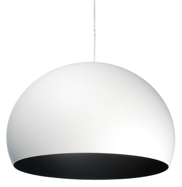 Závěsná svítidlo Kartell, FL/Y, stmívatelné, Bílá, Obývací pokoj, Plast, Design