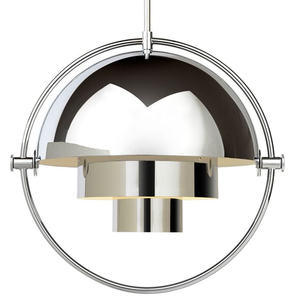 Závěsná svítidlo GUBI, Multi-Lite, stmívatelné, Metalická, Obývací pokoj, Kov, Design