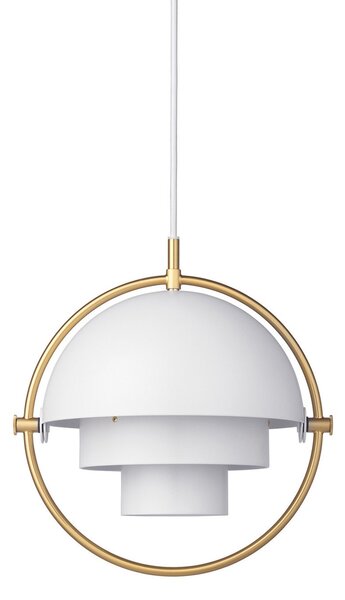 Závěsná svítidlo GUBI, Multi-Lite, stmívatelné, Zlatá / mosazná, Obývací pokoj, Kov, Design