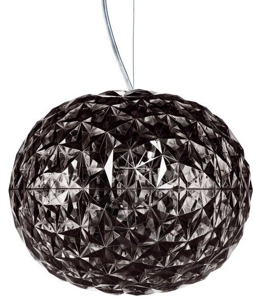 Závěsná svítidlo Kartell, Planet, Šedá, Obývací pokoj, Plast, Design