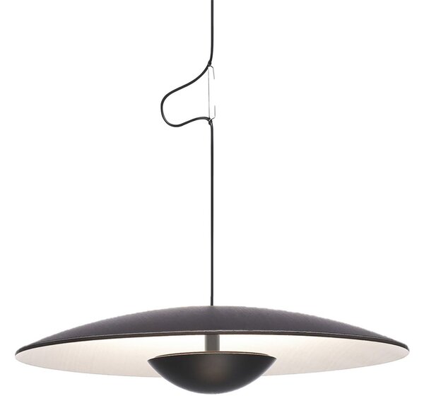 Závěsná svítidlo MARSET, Ginger, stmívatelné, Dřevo, Obývací pokoj, Dřevo, Design
