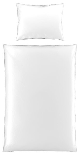 POVLEČENÍ, satén, bílá, 140/220 cm Novel - Povlečení