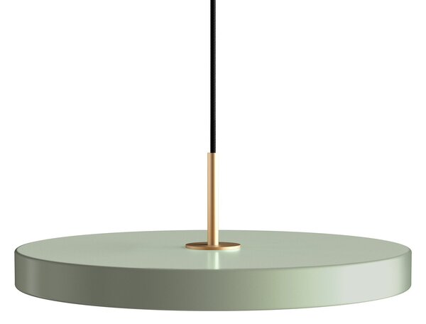Závěsná svítidlo UMAGE, Asteria Medium, stmívatelné, Zelená, Obývací pokoj, Kov, Design