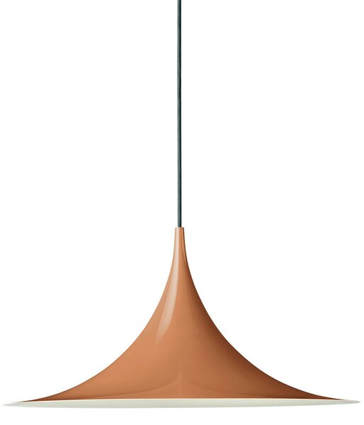 Závěsná svítidlo GUBI, Semi, stmívatelné, Hnědá / Rezavá, Obývací pokoj, Kov, Design