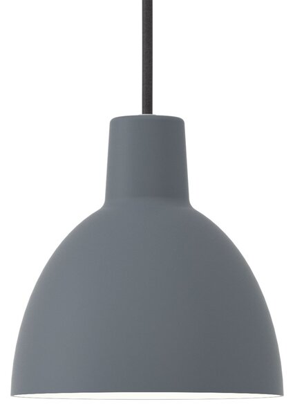 Závěsná svítidlo Louis Poulsen, Toldbod 170, stmívatelné, Šedá, Obývací pokoj, Kov, Design