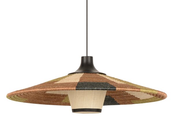 Závěsná svítidlo Forestier, Parrot M, stmívatelné, Hnědá / Rezavá, Obývací pokoj, Design