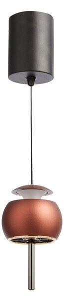 Závěsná svítidlo LOOM DESIGN, Parachute, stmívatelné, Hnědá / Rezavá, Obývací pokoj, Hliník, Design