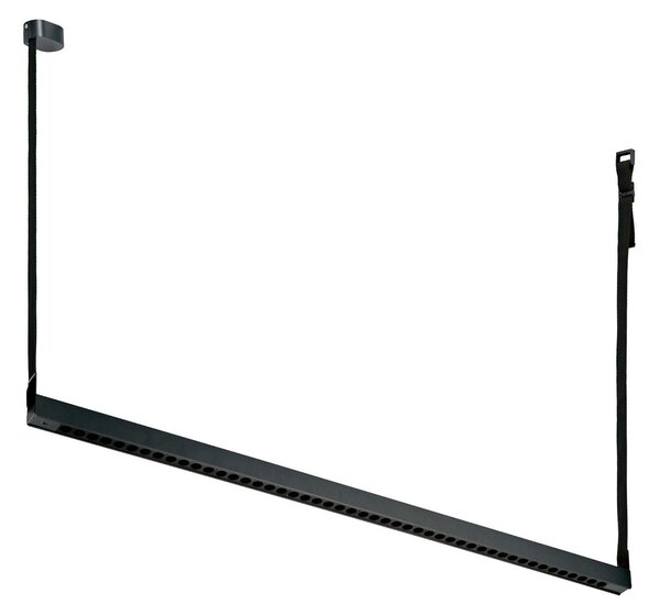 Závěsná svítidlo LOOM DESIGN, Belto, stmívatelné, Černá, Jídelna, Hliník, Moderní