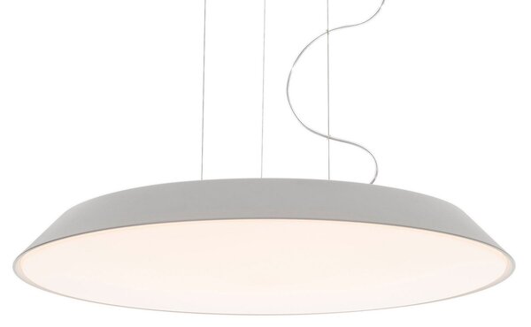 Závěsná svítidlo Artemide, Febe, stmívatelné, Bílá, Obývací pokoj, Plast, Moderní