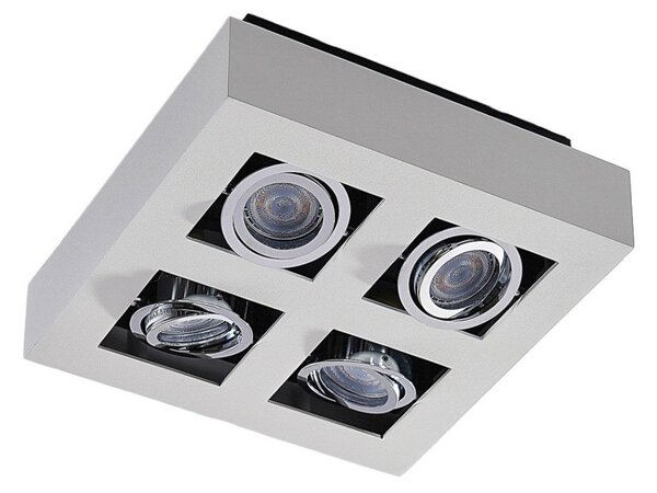 Stropní Lampa Arcchio, VINCE, stmívatelné, Bílá, Chodba, Hliník, Moderní
