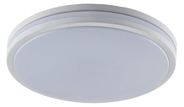 Stropní Lampa Lindby, Arnim, stmívatelné, Bílá, Koupelna, Plast, Moderní