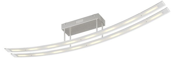 Stropní Lampa Lindby, Jarda, stmívatelné, Transparentní, Obývací pokoj, Sklo, Moderní
