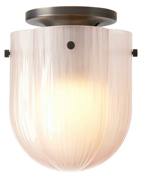 Stropní Lampa GUBI, Seine, stmívatelné, Bronzová / starobylá mosaz, Obývací pokoj, Sklo, Design