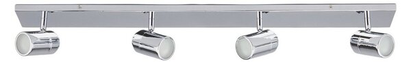 Stropní Lampa Lindby, DEJAN, stmívatelné, Metalická, Koupelna, Kov, Moderní