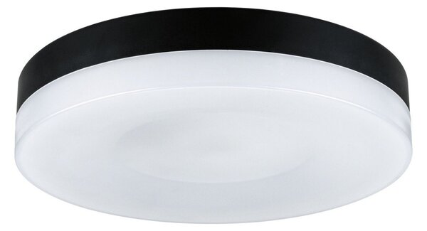 Stropní Lampa Paulmann, Amalie, stmívatelné, Černá, Obývací pokoj, Hliník, Moderní