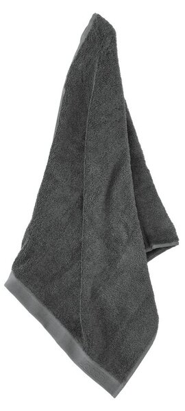 Tmavě šedý froté bavlněný ručník 50x100 cm Comfort – Södahl