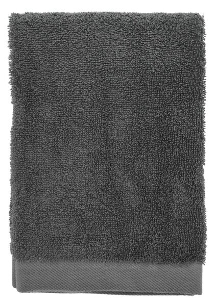 Tmavě šedý froté bavlněný ručník 50x100 cm Comfort – Södahl