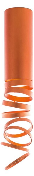 Stropní Lampa Artemide, Decomposé, stmívatelné, Oranžová, Obývací pokoj, Kov, Design
