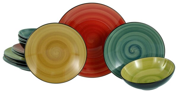 JÍDELNÍ SOUPRAVA 12dílnékamenina Creatable - Online Only nádobí, Online Only