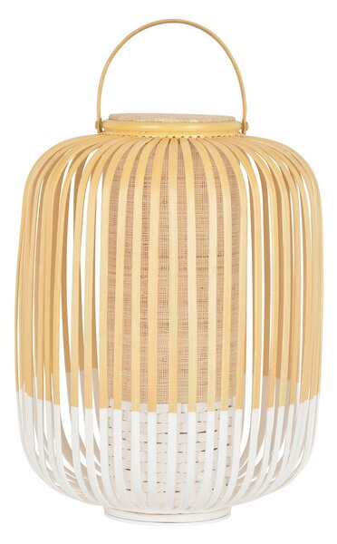 Stolní lampa Forestier, Take A Way M, stmívatelné, Bílá, Obývací pokoj, Bambus, Design