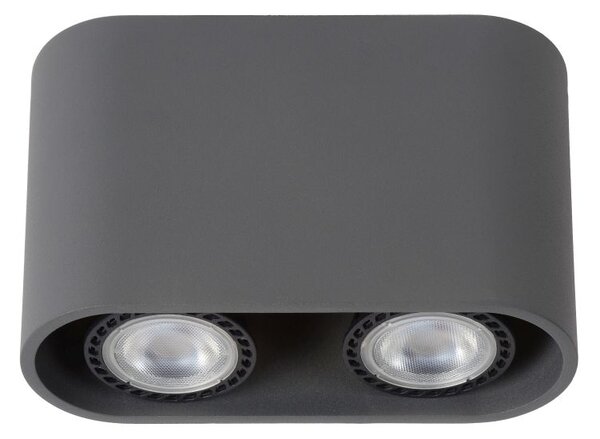 Lucide 09914/10/36 BENTOO-LED povrchové bodové svítidlo 2xGU10 šedé