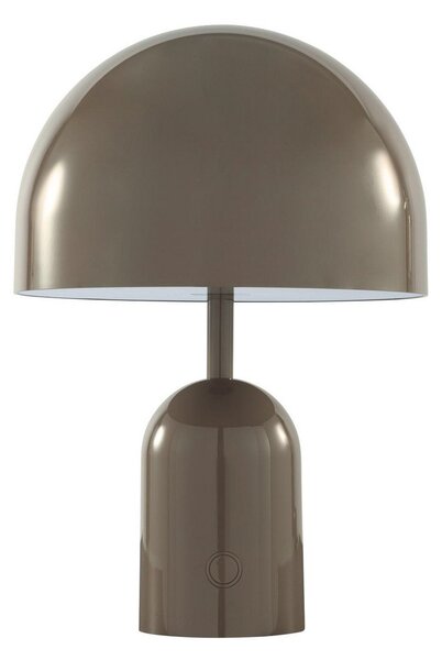 Venkovní svítidla Tom Dixon, BELL PORTABLE, stmívatelné, Šedá, Obývací pokoj, Plast, Design