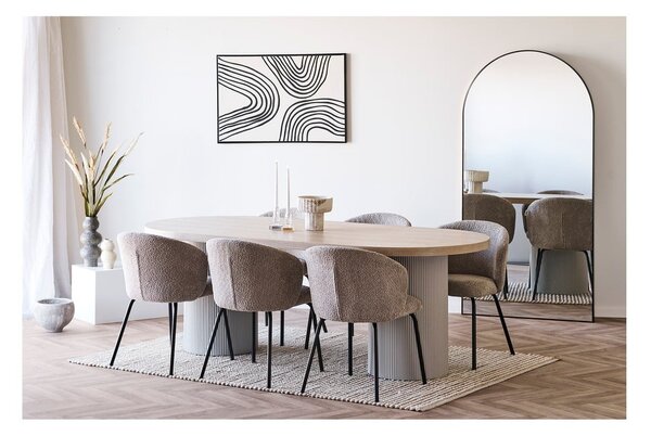 Béžová keramická váza (výška 19,5 cm) Rona – House Nordic