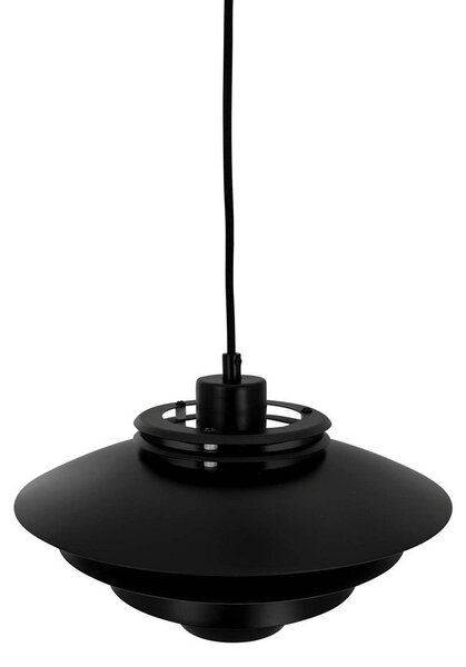 Závěsná svítidlo Dyberg Larsen, Ejka mini, stmívatelné, Černá, Obývací pokoj, Kov, Design
