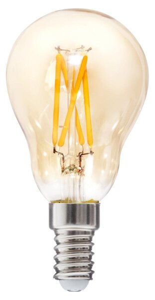 DekorStyle LED žárovka Amber Straight 2W E14