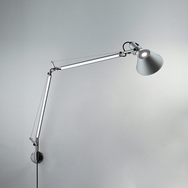 Nástěnná Svítidla Artemide, Tolomeo, stmívatelné, Metalická, Obývací pokoj, Kov, Design