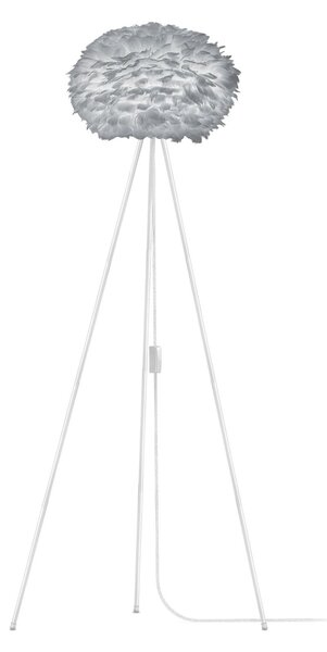 Stojací Lampa UMAGE, Eos, Šedá, Obývací pokoj, Kov, Design