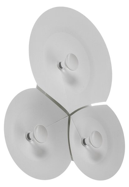 Nástěnná Svítidla Luceplan, Bulbullia, stmívatelné, Bílá, Obývací pokoj, Kov, Design