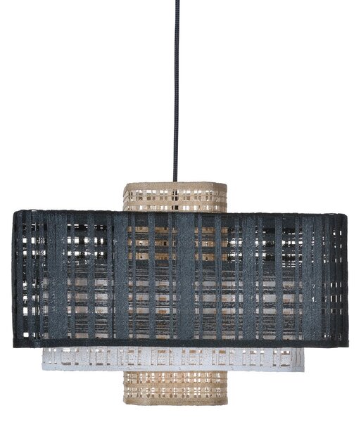 Závěsná svítidlo Forestier, Matrix, stmívatelné, Černá, Obývací pokoj, Design