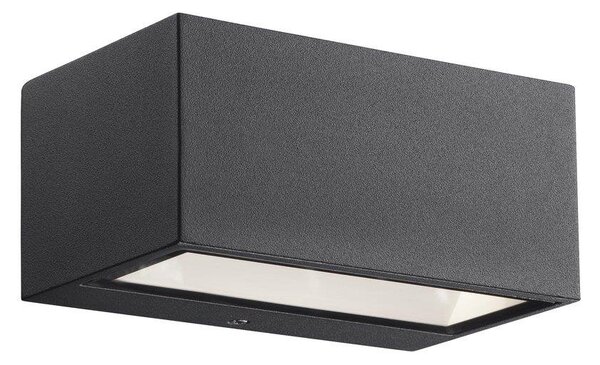 NOR 872723 Venkovní nástěnné svítidlo Nene 1x6W LED černá čirá - NORDLUX