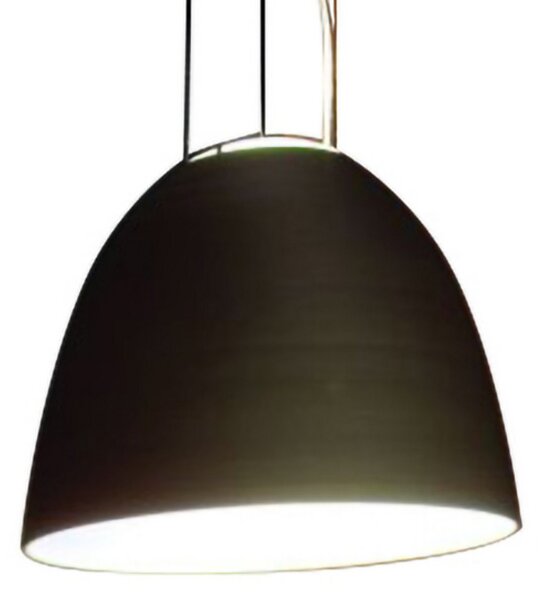 Závěsná svítidlo Artemide, Nur Mini, stmívatelné, Černá, Obývací pokoj, Kov, Design