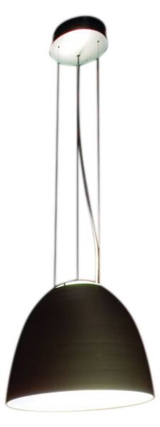 Závěsná svítidlo Artemide, Nur Mini, stmívatelné, Černá, Obývací pokoj, Kov, Design