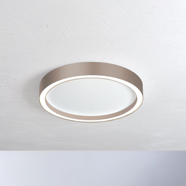 Stropní Lampa BOPP, Aura, stmívatelné, Hnědá / Rezavá, Obývací pokoj, Kov, Moderní