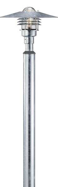 NOR 25168031 Venkovní sloupkové svítidlo Vejers 2M 1x60W E27 galvanizovaná čirá - NORDLUX
