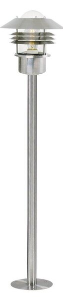 NOR 25118034 Venkovní sloupkové svítidlo Vejers 1x60W E27 nerez ocel čirá - NORDLUX