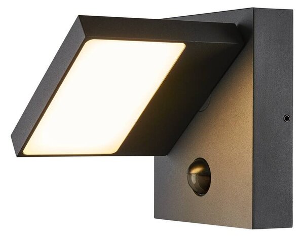 LA 1002990 ABRIDOR SENSOR Outdoor, nástěnné LED svítidlo, IP55, antracitové, 3000/4000K - BIG WHITE (SLV)