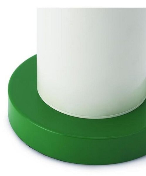 Stolní lampa Normann Copenhagen, Zelená, Obývací pokoj, Hliník