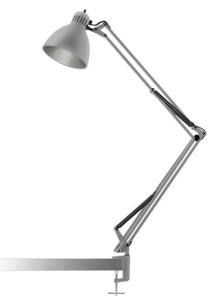 Stolní lampa NORDIC LIVING, Šedá, Pracovna, Hliník