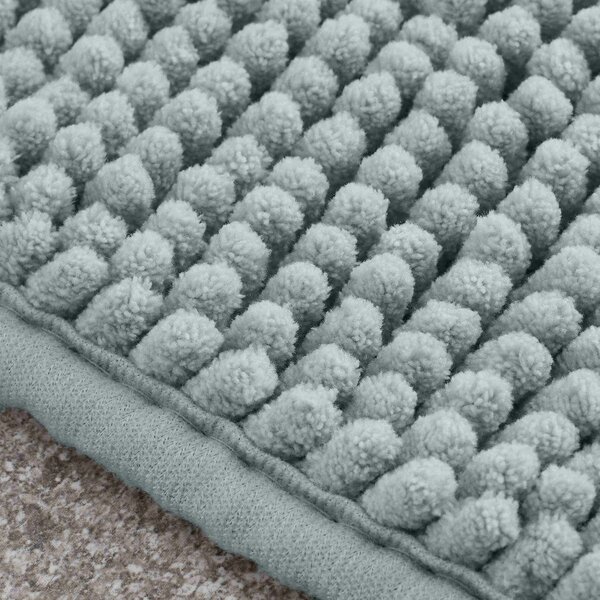 Zelená koupelnová předložka 50x80 cm Bobble – Catherine Lansfield