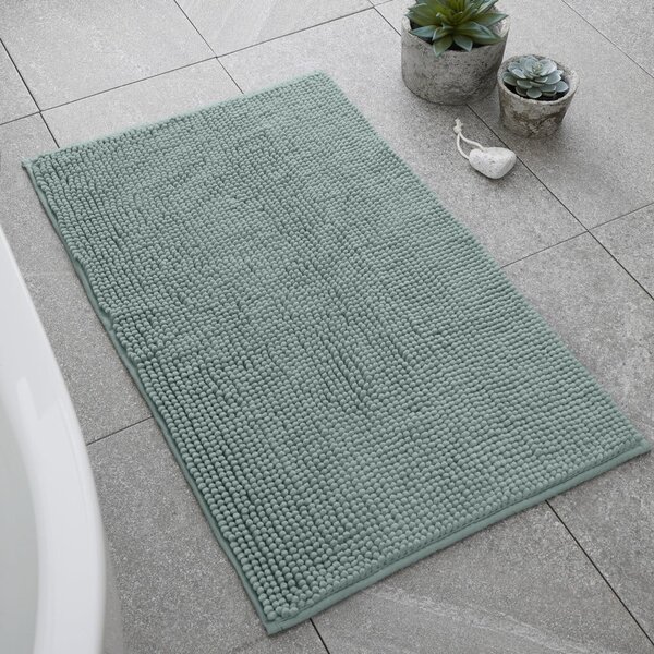 Zelená koupelnová předložka 50x80 cm Bobble – Catherine Lansfield