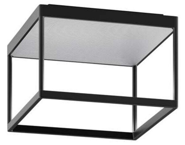 Stropní Lampa Serien Lighting, stmívatelné, Černá, Obývací pokoj, Hliník