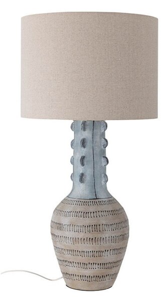 Stojací Lampa Bloomingville, Béžová, Obývací pokoj, Tkanina / Textil